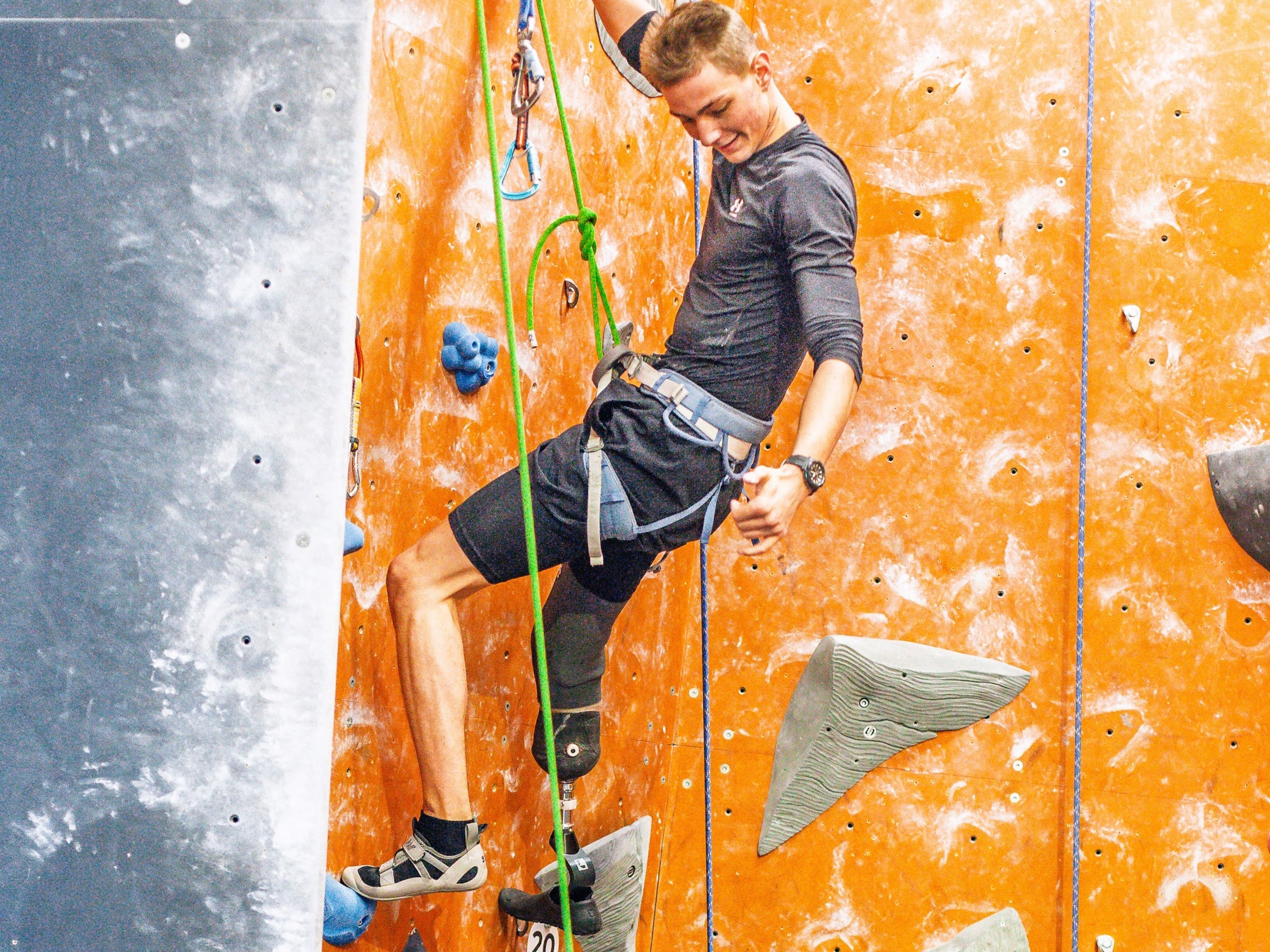 Paraclimbing Indoors with the Forever Series