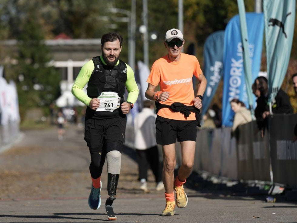 Vladyslav Blazhchuk: Running 42 Kilometers on a Levitate Running Blade