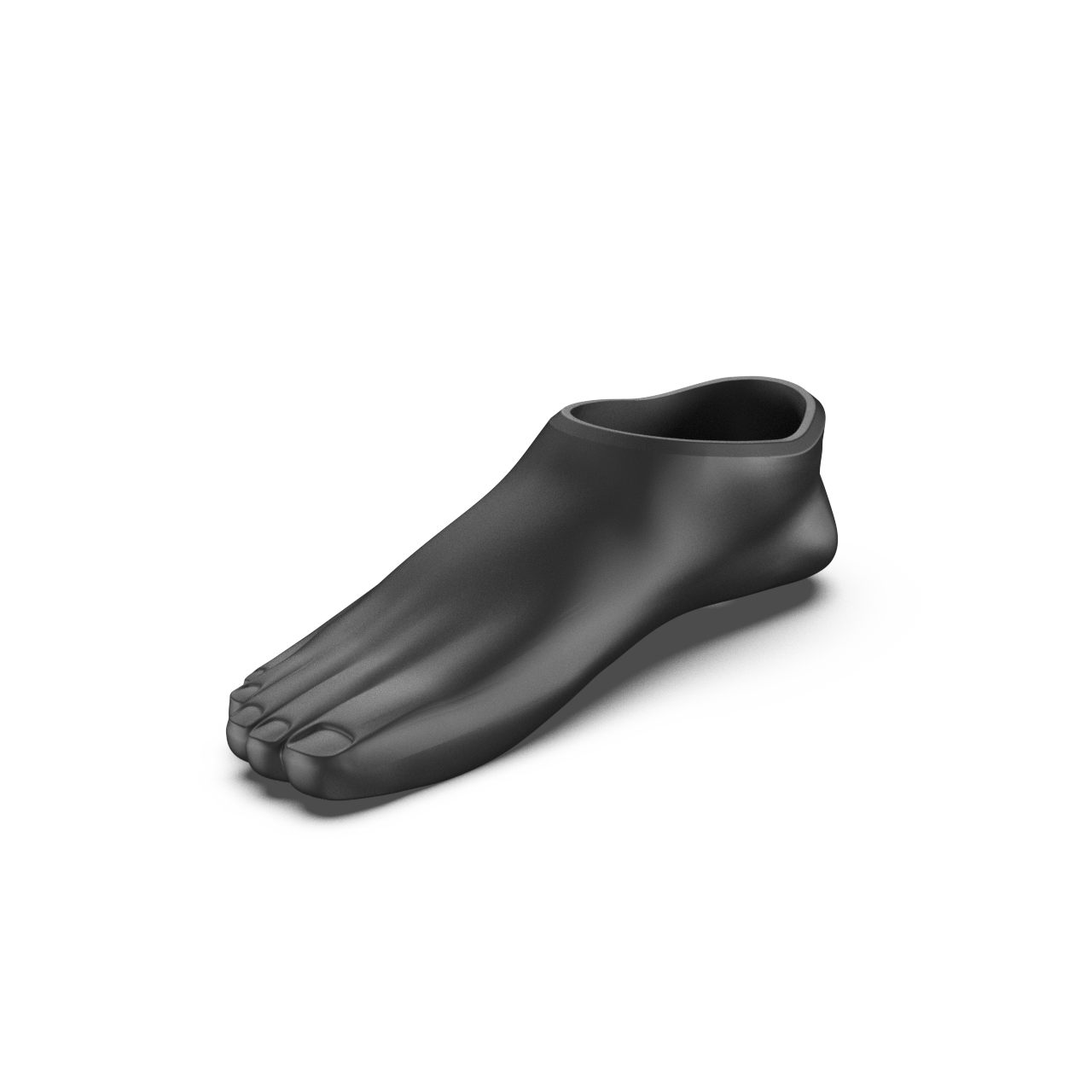 Levitate Footshell - Forever Black