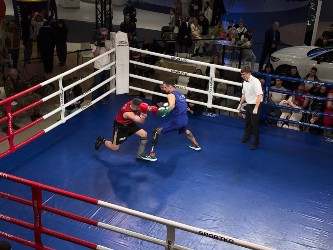 Boxing Tournament in Kyiv Brings Veterans Together Through Sport
