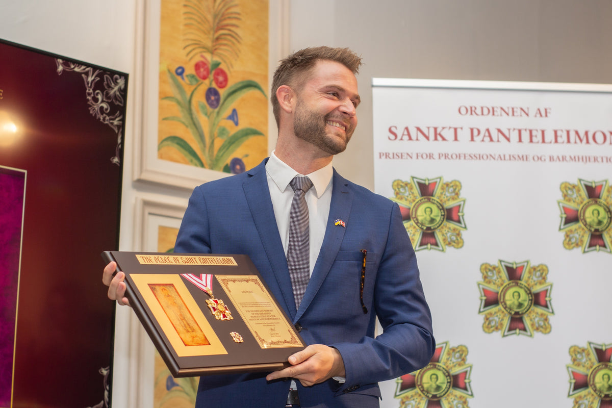 Levitate recognized with the Order of Saint Panteleimon in Denmark
